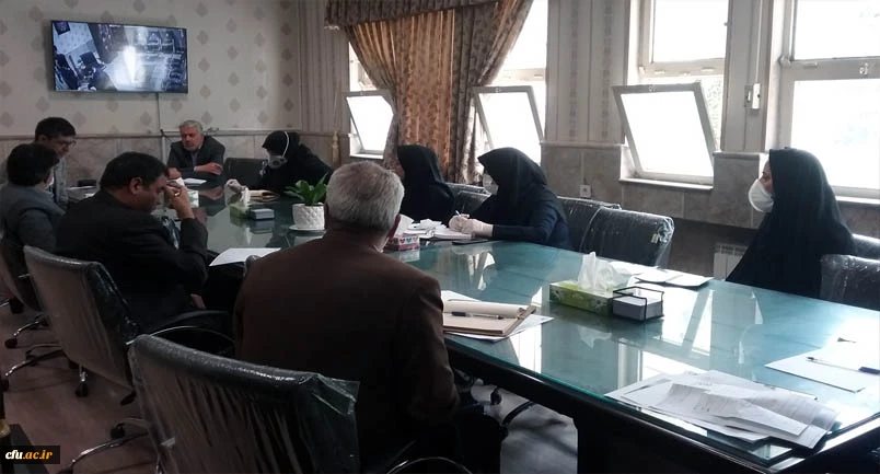 برگزاری هشتمین جلسه شورای پژوهشی دانشگاه فرهنگیان استان خراسان رضوی 2