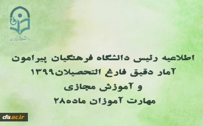 اطلاعیه رئیس دانشگاه فرهنگیان:

پیوستن بیش از 20 هزار فارغ التحصیل دانشگاه فرهنگیان به وزارت آموزش و پرورش