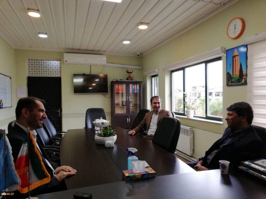 دیدار دکتر مازندرانی سرپرست دانشگاه فرهنگیان استان گلستان با امانقلیچ شادمهر نماینده منتخب مردم شریف شهرستان گنبد کاووس در یازدهمین دوره مجلس شورای اسلامی
 2