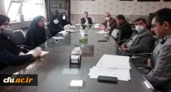 برگزاری هشتمین جلسه شورای پژوهشی دانشگاه فرهنگیان استان خراسان رضوی