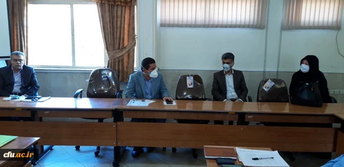 دومین نشست شورای آموزشی دانشگاه فرهنگیان قزوین درسال99 به صورت حضوری ومجازی برگزارشد. 2