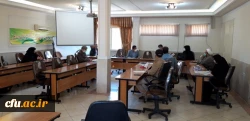 دومین نشست شورای آموزشی دانشگاه فرهنگیان قزوین درسال99 به صورت حضوری ومجازی برگزارشد. 3