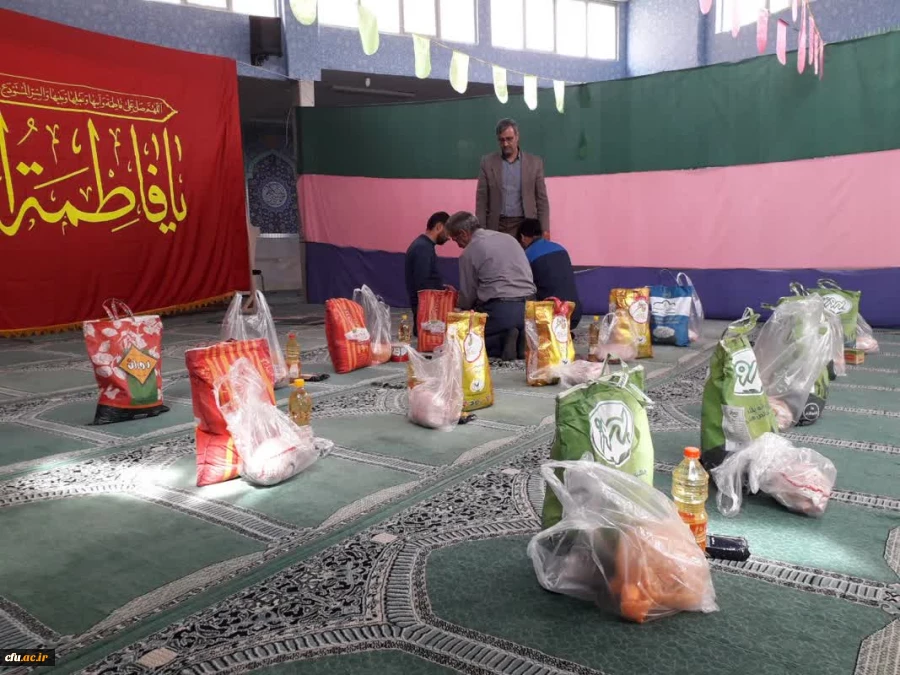 مشارکت کارکنان مرکز آموزش عالی شهید آیت نجف آباد در رزمایش همدلی و کمک مومنانه 2