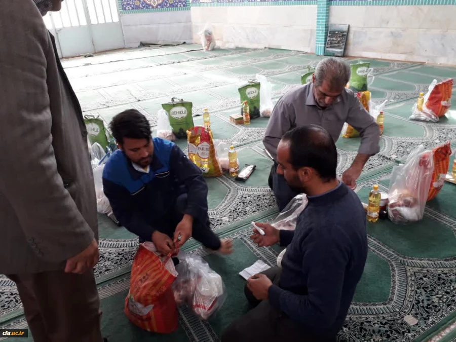 مشارکت کارکنان مرکز آموزش عالی شهید آیت نجف آباد در رزمایش همدلی و کمک مومنانه 3