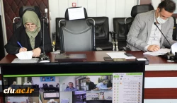 نشست مجازی رئیس دانشگاه فرهنگیان با نمایندگان شوراهای صنفی دانشجومعلمان سراسر کشور  9