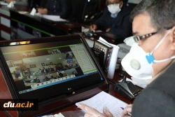 نشست مجازی رئیس دانشگاه فرهنگیان با نمایندگان شوراهای صنفی دانشجومعلمان سراسر کشور  13