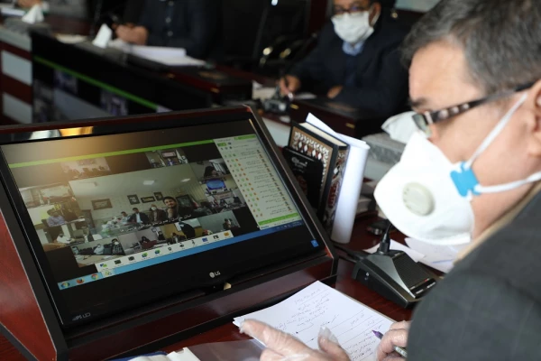 نشست مجازی رئیس دانشگاه فرهنگیان با نمایندگان شوراهای صنفی دانشجومعلمان سراسر کشور  13