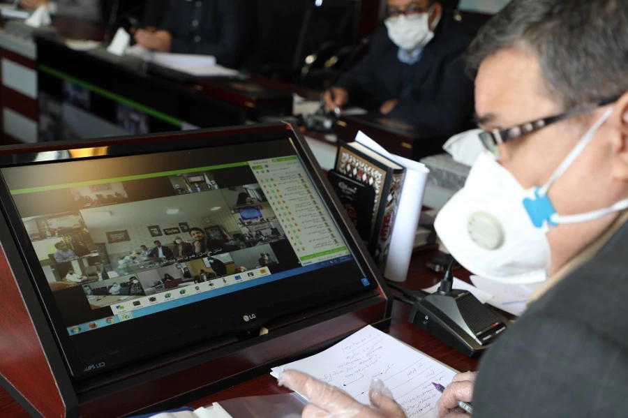 نشست مجازی رئیس دانشگاه فرهنگیان با نمایندگان شوراهای صنفی دانشجومعلمان سراسر کشور  13