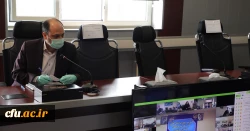 نشست مجازی رئیس دانشگاه فرهنگیان با نمایندگان شوراهای صنفی دانشجومعلمان سراسر کشور  14