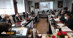 نشست مجازی رئیس دانشگاه فرهنگیان با نمایندگان شوراهای صنفی دانشجومعلمان سراسر کشور  15