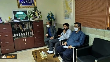 دیدار معاون هماهنگ کننده دانشگاه فرهنگیان استان سیستان وبلوچستان با مشاور استاندار در امور بازماندگان از تحصیل استان