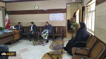 دیدار معاون هماهنگ کننده دانشگاه فرهنگیان استان سیستان وبلوچستان با مشاور استاندار در امور بازماندگان از تحصیل استان