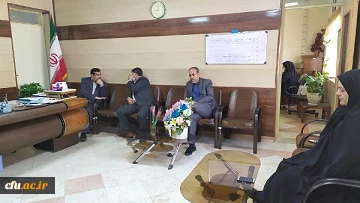 دیدار معاون هماهنگ کننده دانشگاه فرهنگیان استان سیستان وبلوچستان با مشاور استاندار در امور بازماندگان از تحصیل استان