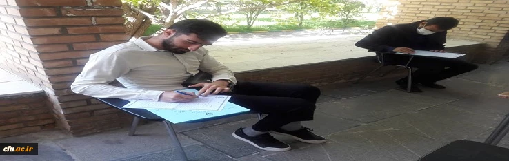 ثبت نام حضوری مهارت آموزان ماده 28 در دانشگاه فرهنگیان استان قزوین با رعایت پروتکل های بهداشتی و طرح فاصله گذاری اجتماعی 3