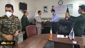 سرهنگ پاسدار لطیفی جانشین اقشار بسیج سپاه استان بزرگداشت مقام معلم  رابه کارکنان دانشگاه فرهنگیان سیستان وبلوچستان تبریک گفت