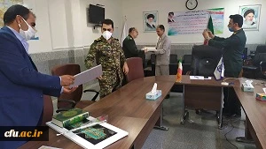 سرهنگ پاسدار لطیفی جانشین اقشار بسیج سپاه استان بزرگداشت مقام معلم  رابه کارکنان دانشگاه فرهنگیان سیستان وبلوچستان تبریک گفت