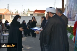 گرامیداشت هفته معلم و تجلیل از همکاران پردیس های استان 5