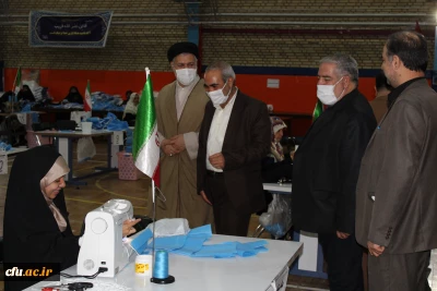 بازدید مدیریت امور پردیس های استان آذربایجان شرقی از فعالیت های جهادی موکب شهدای آذربایجان
