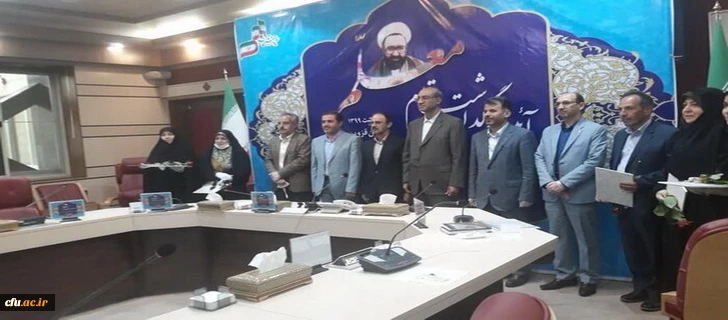 حضور مدیریت امور پردیس های دانشگاه فرهنگیان استان قزوین در جلسه ویدئو کنفرانس رییس جمهور با استاندار و مدیر کل آموزش و پرورش  2