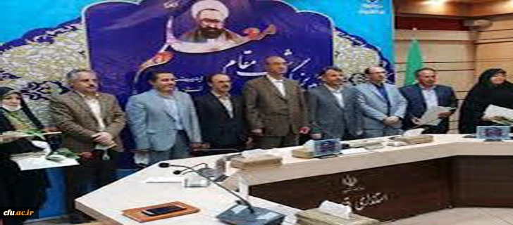 حضور مدیریت امور پردیس های دانشگاه فرهنگیان استان قزوین در جلسه ویدئو کنفرانس رییس جمهور با استاندار و مدیر کل آموزش و پرورش  3