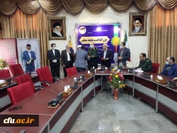 مراسم تجلیل از فرهنگیان و دانشجو معلمان نمونه جهادی و بسیجی استان با حضور مدیر دانشگاه فرهنگیان استان 3