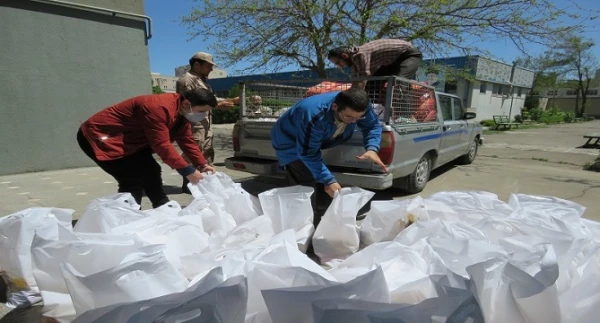 برگزاری رزمایش همدلی و کمک مؤمنانه در قالب توزیع بسته های معیشتی در دانشگاه فرهنگیان استان اردبیل
 2