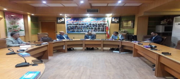 دیدار دکتر مشهدی " مدیریت امور پردیس های استان قزوین " با مهندس جوان بخت " مدیر کل سازمان نوسازی، توسعه و تجهیز مدارس استان قزوین  2