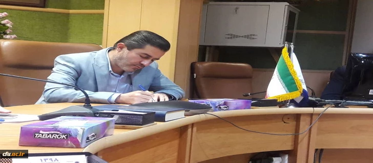 دیدار دکتر مشهدی " مدیریت امور پردیس های استان قزوین " با مهندس جوان بخت " مدیر کل سازمان نوسازی، توسعه و تجهیز مدارس استان قزوین  2