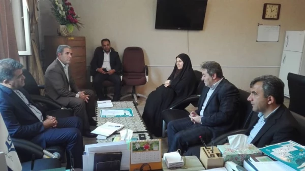 دکتر عادل نجف زاده منتخب مردم خوی و چایپاره در مجلس یازدهم با حضور در دانشگاه فرهنگیان آذربایجان غربی با دکتر محمودلو مدیر امورپردیس های استان دیدار و گفتگو کرد 3