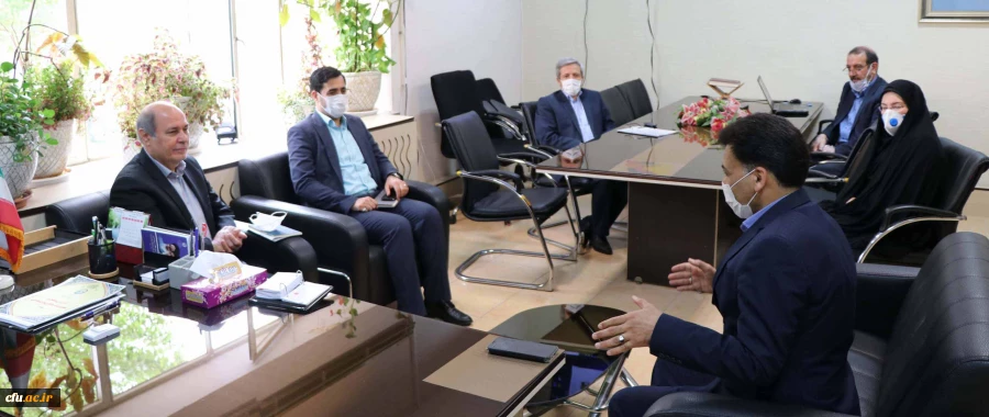 دیدارمعاون پارلمانی وزیر ورزش و جوانان با مدیران حوزه معاونت فرهنگی واجتماعی دانشگاه فرهنگیان کشور 

 2