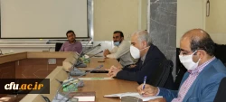 هشتمین جلسه شورای آموزشی دانشگاه فرهنگیان یزد ویژه دوران کرونا 3