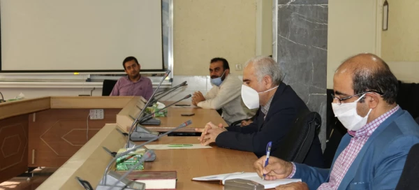 هشتمین جلسه شورای آموزشی دانشگاه فرهنگیان یزد ویژه دوران کرونا 3