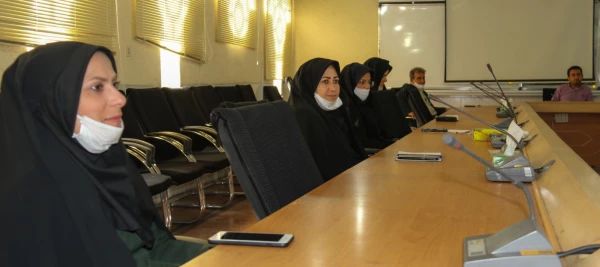 هشتمین جلسه شورای آموزشی دانشگاه فرهنگیان یزد ویژه دوران کرونا 4