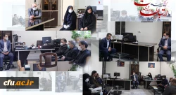 دیدار برخی از اعضاء هیات رئیسه دانشگاه فرهنگیان با کارکنان روابط عمومی 2