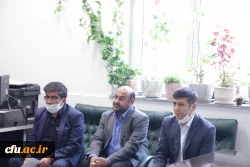 دیدار برخی از اعضاء هیات رئیسه دانشگاه فرهنگیان با کارکنان روابط عمومی 4