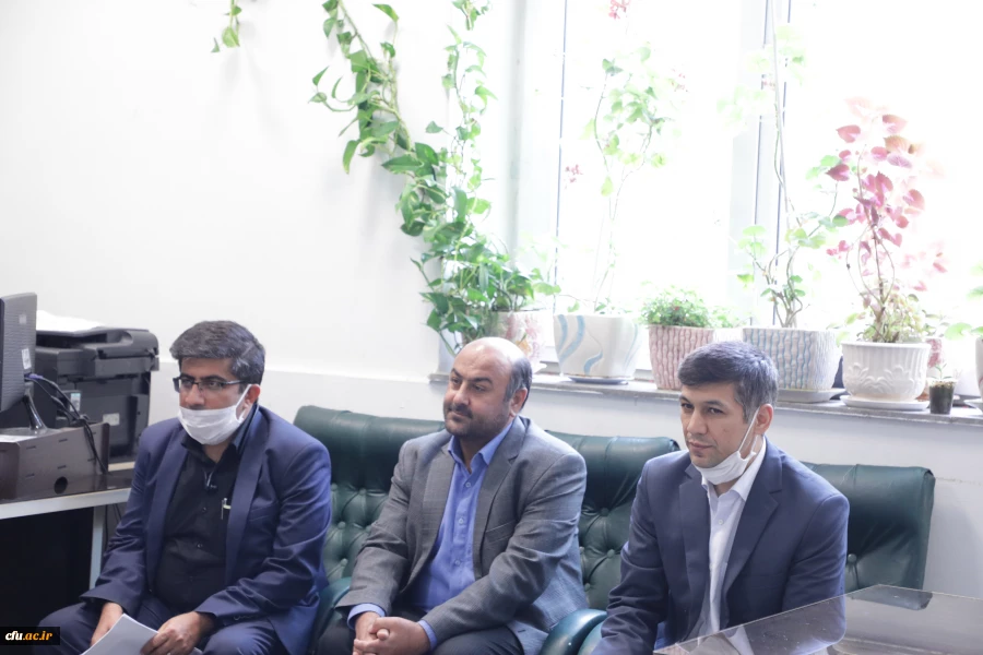دیدار برخی از اعضاء هیات رئیسه دانشگاه فرهنگیان با کارکنان روابط عمومی 4