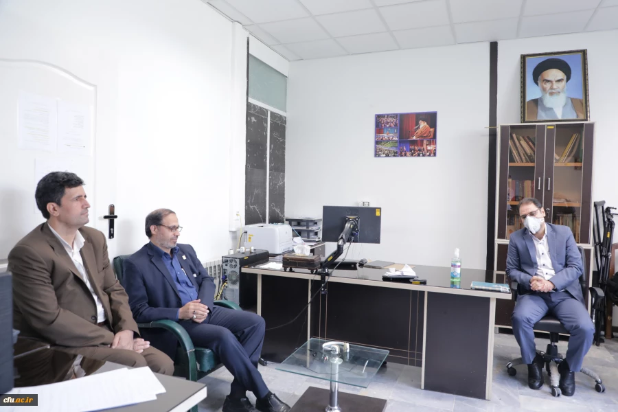 دیدار برخی از اعضاء هیات رئیسه دانشگاه فرهنگیان با کارکنان روابط عمومی 5