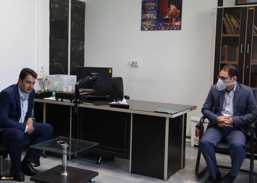 دیدار برخی از اعضاء هیات رئیسه دانشگاه فرهنگیان با کارکنان روابط عمومی 6
