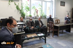 دیدار برخی از اعضاء هیات رئیسه دانشگاه فرهنگیان با کارکنان روابط عمومی 8