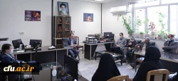 دیدار برخی از اعضاء هیات رئیسه دانشگاه فرهنگیان با کارکنان روابط عمومی 9