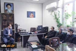دیدار برخی از اعضاء هیات رئیسه دانشگاه فرهنگیان با کارکنان روابط عمومی 10