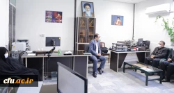 دیدار برخی از اعضاء هیات رئیسه دانشگاه فرهنگیان با کارکنان روابط عمومی 11