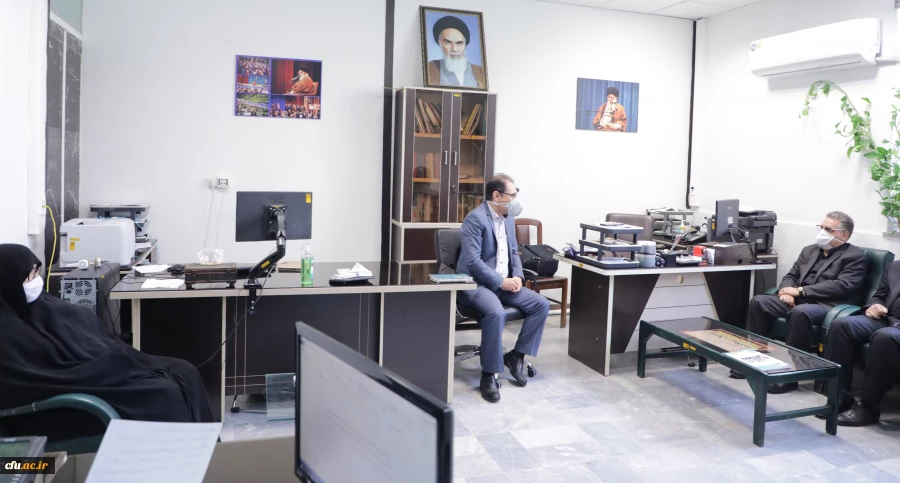 دیدار برخی از اعضاء هیات رئیسه دانشگاه فرهنگیان با کارکنان روابط عمومی 11