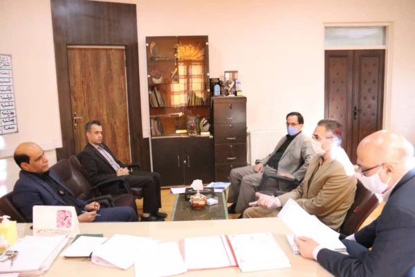 دیدار مدیران دانشگاه فرهنگیان استان یزد با مدیر کل آموزش و پرورش استان 3