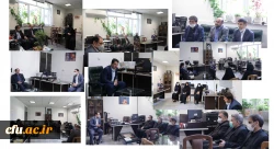 دیدار برخی از اعضاء هیات رئیسه دانشگاه فرهنگیان با کارکنان روابط عمومی 12