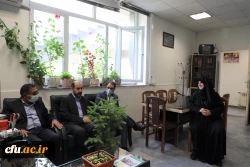 دیدار برخی از اعضاء هیات رئیسه دانشگاه فرهنگیان با کارکنان روابط عمومی 13