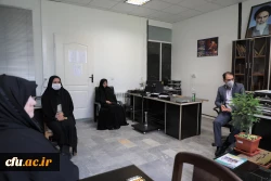 دیدار برخی از اعضاء هیات رئیسه دانشگاه فرهنگیان با کارکنان روابط عمومی 15