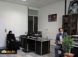 دیدار برخی از اعضاء هیات رئیسه دانشگاه فرهنگیان با کارکنان روابط عمومی 15