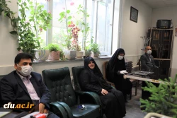 دیدار برخی از اعضاء هیات رئیسه دانشگاه فرهنگیان با کارکنان روابط عمومی 17