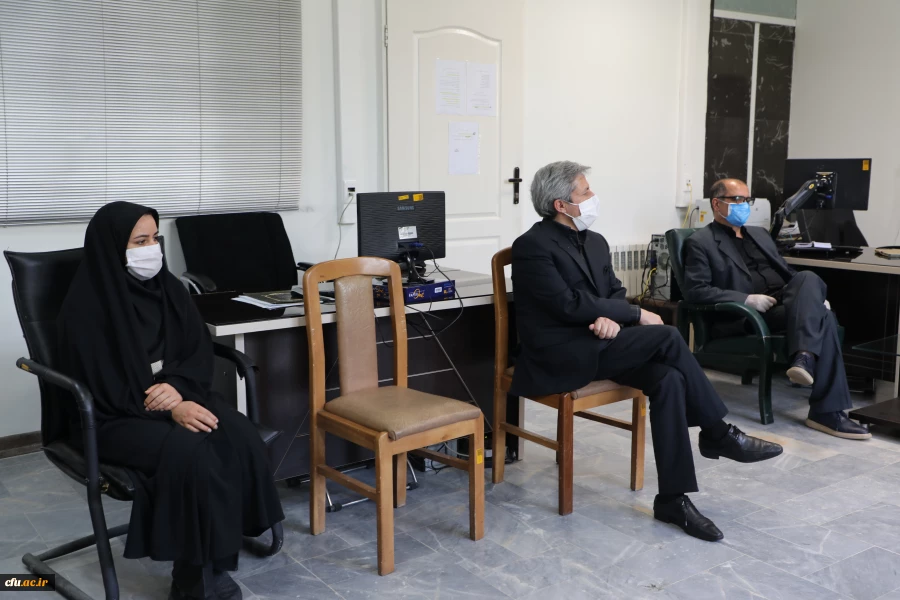 دیدار برخی از اعضاء هیات رئیسه دانشگاه فرهنگیان با کارکنان روابط عمومی 18